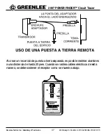 Предварительный просмотр 47 страницы Greenlee 38583 Instruction & Safety Manual