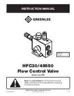 Предварительный просмотр 1 страницы Greenlee 49550 Instruction Manual