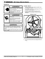 Предварительный просмотр 9 страницы Greenlee 555 DELUXE Instruction Manual