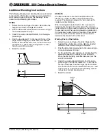 Предварительный просмотр 15 страницы Greenlee 555 DELUXE Instruction Manual