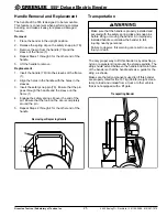 Предварительный просмотр 25 страницы Greenlee 555 DELUXE Instruction Manual