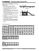 Предварительный просмотр 42 страницы Greenlee 555 DELUXE Instruction Manual