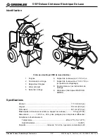 Предварительный просмотр 62 страницы Greenlee 555 DELUXE Instruction Manual