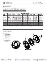 Предварительный просмотр 6 страницы Greenlee 783310046912 Instruction Manual