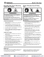 Предварительный просмотр 11 страницы Greenlee 783310046912 Instruction Manual