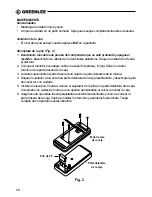 Preview for 28 page of Greenlee 93-70 Operating, Maintenance And Safety Instructions