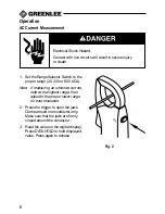 Предварительный просмотр 6 страницы Greenlee 93-804 Operation, Service And Parts Instruction Manual