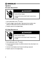 Preview for 6 page of Greenlee 93-808 Operation, Service And Parts Instruction Manual