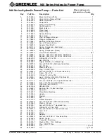 Preview for 13 page of Greenlee 940 Operation, Service And Parts Instruction Manual