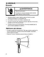 Предварительный просмотр 20 страницы Greenlee ANM-50 Instruction Manual