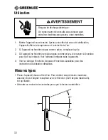 Предварительный просмотр 32 страницы Greenlee ANM-50 Instruction Manual