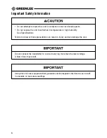 Preview for 6 page of Greenlee BLL-200 Instruction Manual