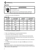 Preview for 8 page of Greenlee CM-600 Instruction Manual