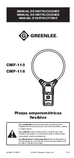 Preview for 14 page of Greenlee CMF-110 Instruction Manual