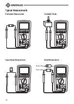 Предварительный просмотр 18 страницы Greenlee DM-210A Instruction Manual