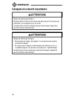 Preview for 32 page of Greenlee DM-300 Instruction Manual