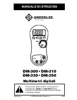 Preview for 53 page of Greenlee DM-300 Instruction Manual