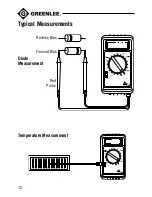 Preview for 12 page of Greenlee DM-50 Instruction Manual