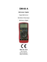 Preview for 1 page of Greenlee DM-60 A User Manual