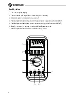 Предварительный просмотр 6 страницы Greenlee DM-860 Instruction Manual