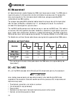 Предварительный просмотр 10 страницы Greenlee DM-860 Instruction Manual