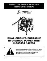 Greenlee Fairmont 42306 Operation, Service & Parts Manual preview