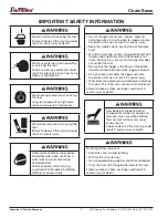 Предварительный просмотр 4 страницы Greenlee Fairmont 49565 Operation Manual