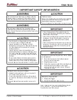 Preview for 5 page of Greenlee Fairmont 49565 Operation Manual