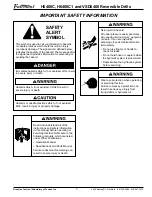 Preview for 3 page of Greenlee Fairmont H6400 Service Manual