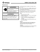 Preview for 10 page of Greenlee Fairmont H6400C Operation Manual