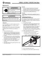 Preview for 16 page of Greenlee Fairmont HCS816 Instruction Manual