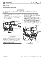 Предварительный просмотр 12 страницы Greenlee G1 Versi-Tugger Operation Manual