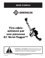 Предварительный просмотр 47 страницы Greenlee G1 Versi-Tugger Operation Manual