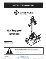 Greenlee G3 Tugger Instruction Manual предпросмотр