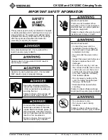 Preview for 3 page of Greenlee GATOR CK1230 Instruction Manual