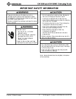 Preview for 5 page of Greenlee GATOR CK1230 Instruction Manual