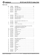 Preview for 16 page of Greenlee GATOR CK1230 Instruction Manual