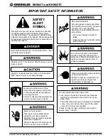 Preview for 3 page of Greenlee GATOR EK06AT Instruction Manual