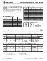 Preview for 8 page of Greenlee GATOR EK410 Instruction Manual