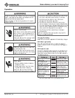 Preview for 6 page of Greenlee GATOR EK6IDCLX Operation Manual