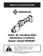 Preview for 13 page of Greenlee Gator Intelli-PUNCH Instruction Manual