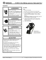 Preview for 6 page of Greenlee GATOR PRO E12CCX Instruction Manual