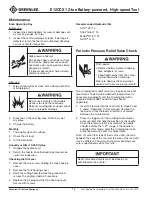 Preview for 16 page of Greenlee GATOR PRO E12CCX Instruction Manual