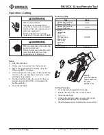 Preview for 9 page of Greenlee GATOR RK12CX Instruction Manual