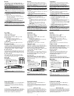 Предварительный просмотр 2 страницы Greenlee GT-11 Instruction Manual