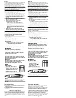 Предварительный просмотр 4 страницы Greenlee GT-11 Instruction Manual