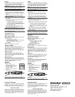 Предварительный просмотр 6 страницы Greenlee GT-11 Instruction Manual