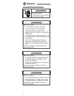 Preview for 4 page of Greenlee GT-55e Instruction Manual