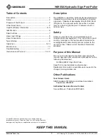 Preview for 2 page of Greenlee H4905A Instruction Manual