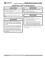 Preview for 5 page of Greenlee H4905A Instruction Manual